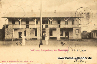 Alt-Langenburg (Lumbila) - Old German Boma/ District Office (Bezirksamt Langenburg)