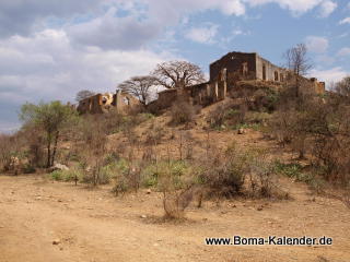 Mkalama - Old German Boma/ Fort in 2012